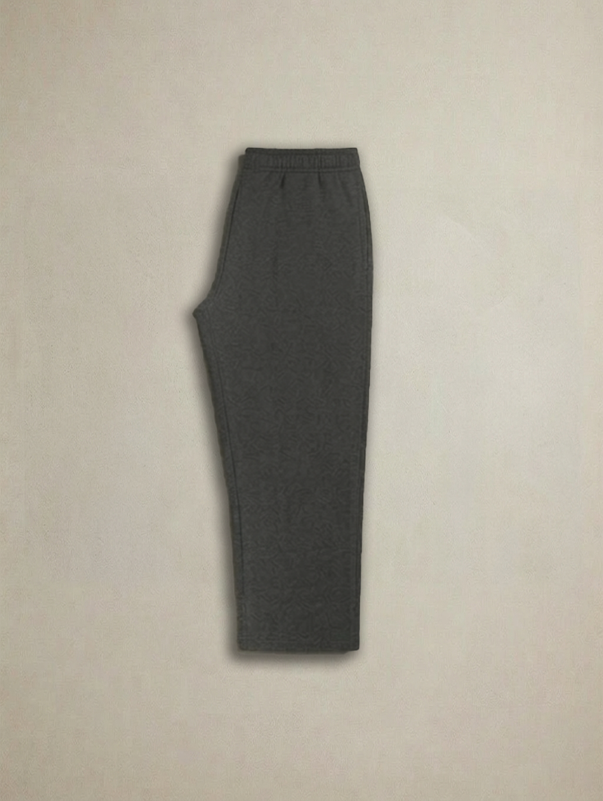 Premium Straight-Leg terry trousers – Comfort Fit