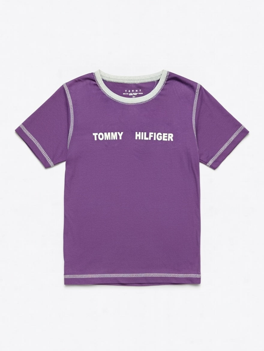 Tommy Hilfiger inspired Kids and Babies T-Shirt | Boys and  Girls Cotton Graphic Tee