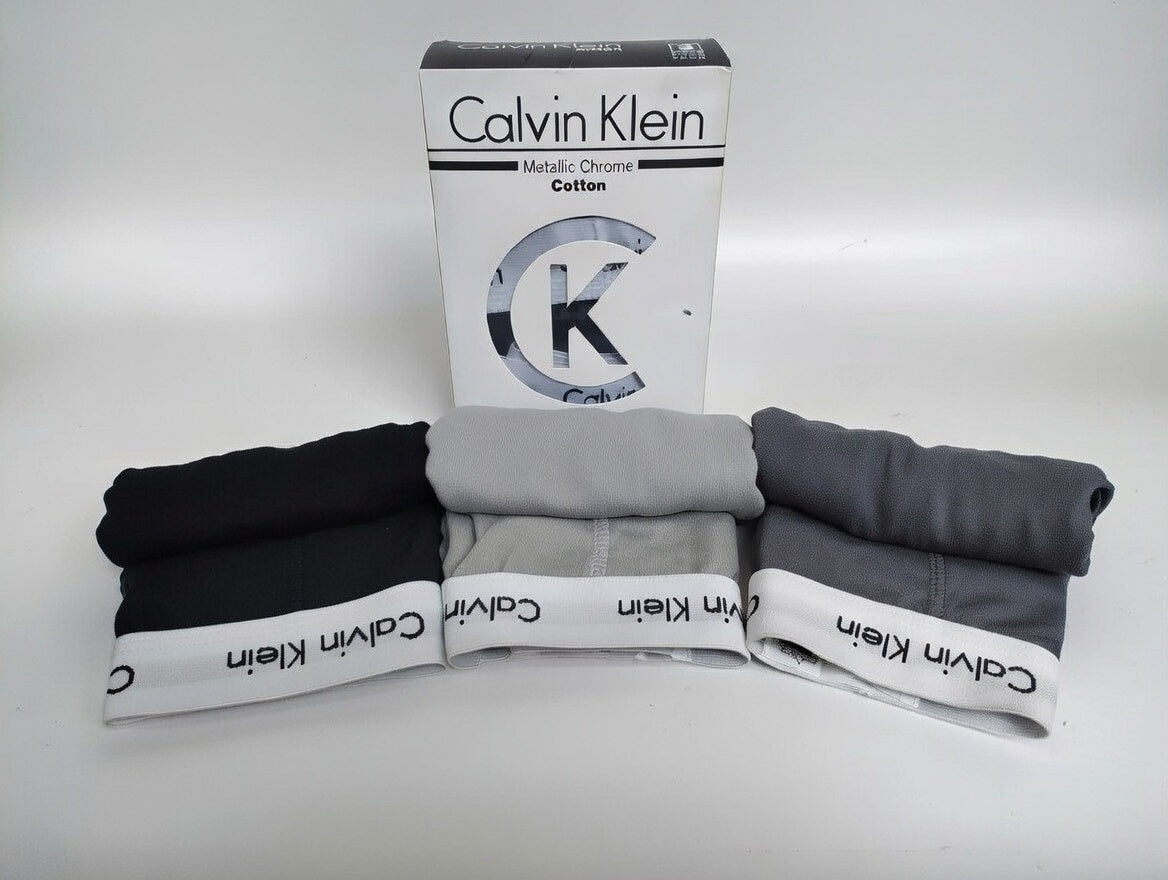 Men’s Cotton Boxers – Modern Minimalist pack of 3